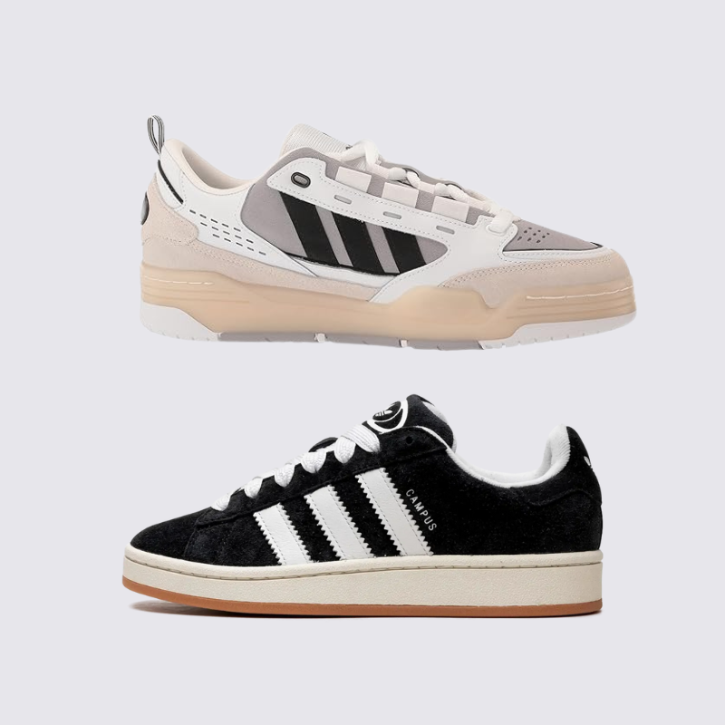 Adidas 2000 und VNS Campus in Schwarz hinzufügen (1 GRATIS).