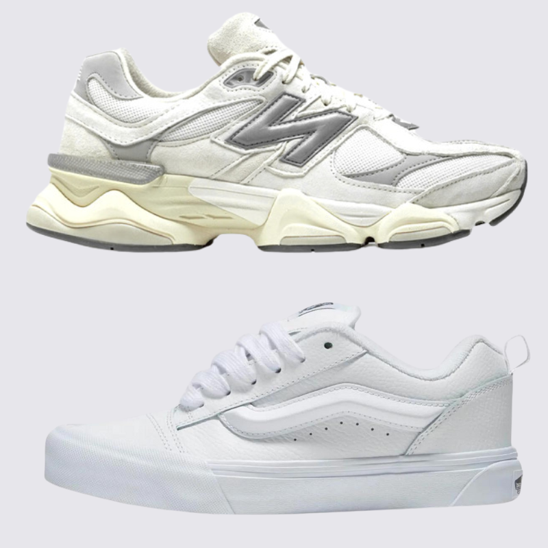 NB 9060 in Weiß und VNS KNU in Weiß (1 GRATIS).