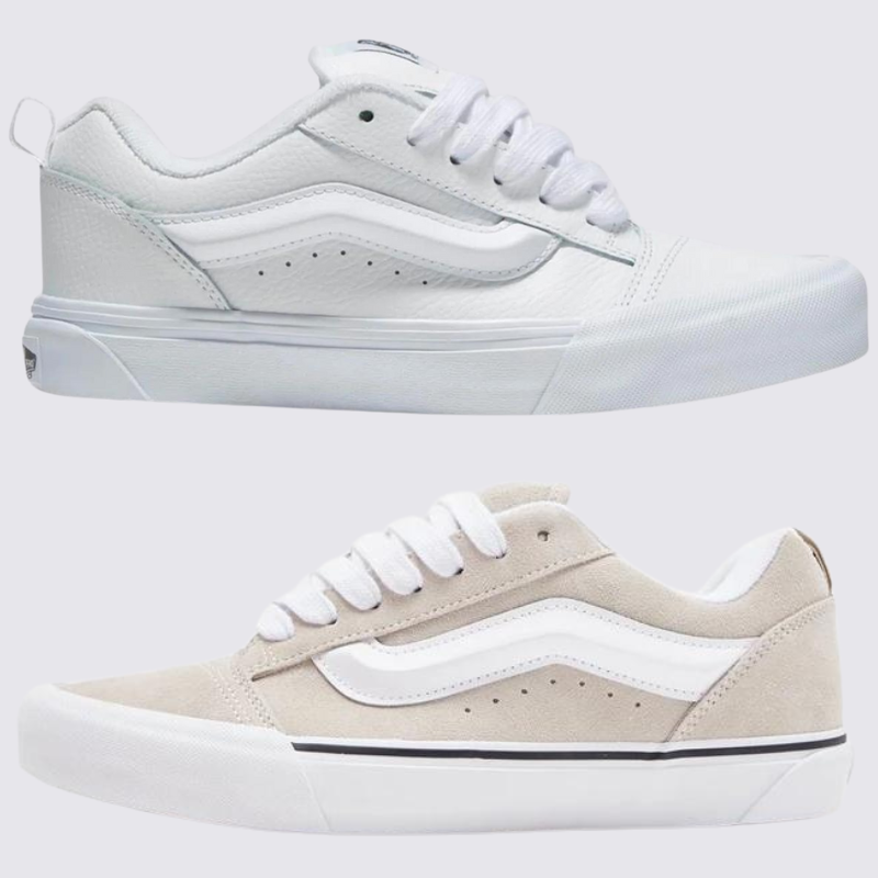 Adidas VNS Knu Weiß und Adidas VNS Knu Beige (1 GRÁTIS).