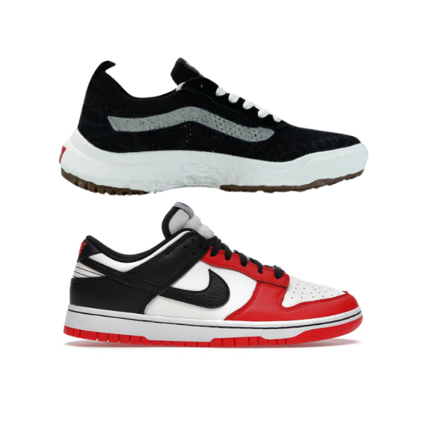 VNS VR3 PRETO/BRANCO e NK DUNK NBA (1 GRÁTIS)