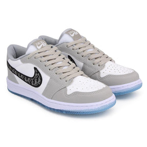 Jordan 1 Dior Low| Branco Cinza