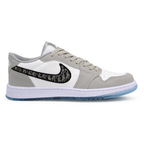 Jordan 1 Dior Low| Branco Cinza